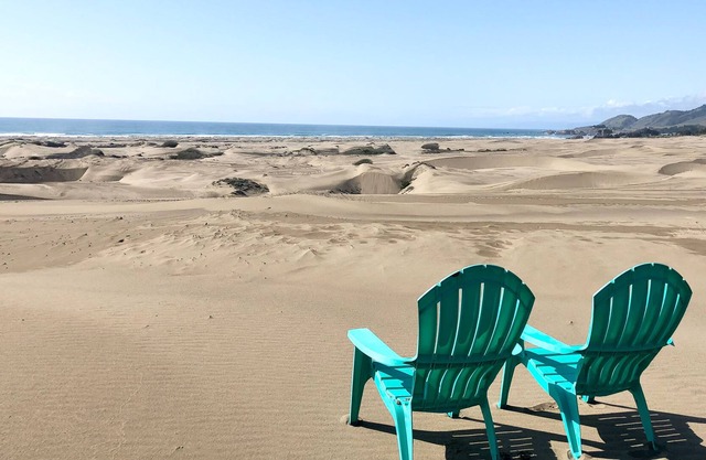 Dog-friendly home with a firepit - across the dunes from the beach