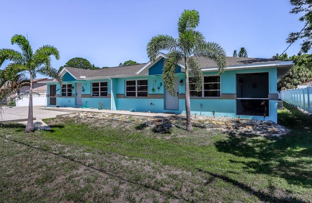 Dog-friendly home with WiFi, AC, W/D, pool, grill, & ping-pong - near beach