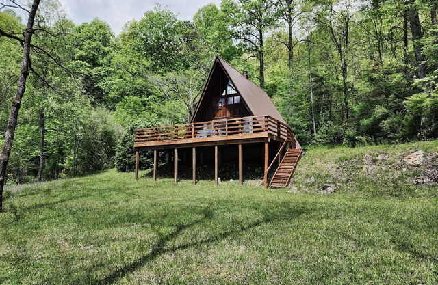 Dog Friendly Smoky Mts A-Frame with Views and Modern Decor