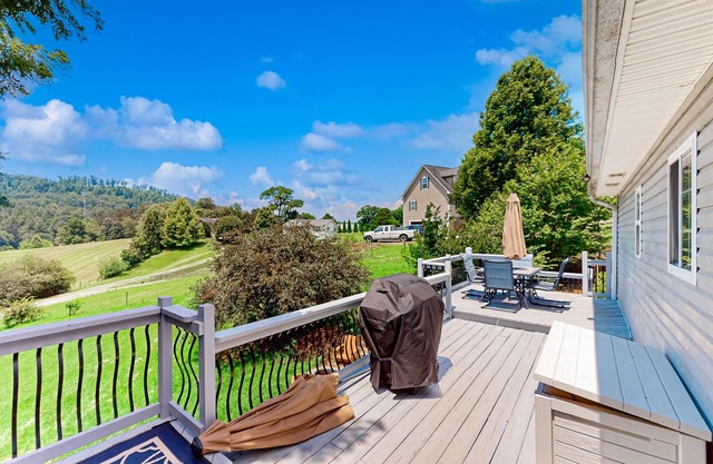 Dog-friendly Storybook Mountain retreat with hot tub, yard
