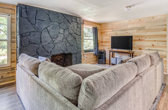 Dog-Friendly Woodland Home w/ Outdoor Fireplace & WiFi - Near Hiking & Skiing!