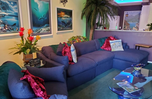 Oasis de delfines ... Bellamente decorada, tranquila, wifi, piscina y bicicleta Tandum