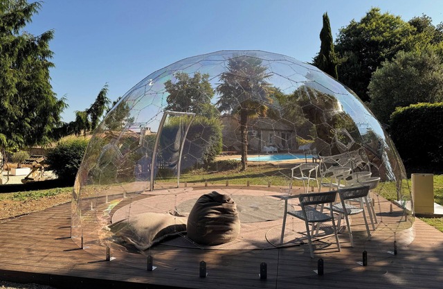 Domaine Lucienne. An exceptional property with domes and pickleball court.