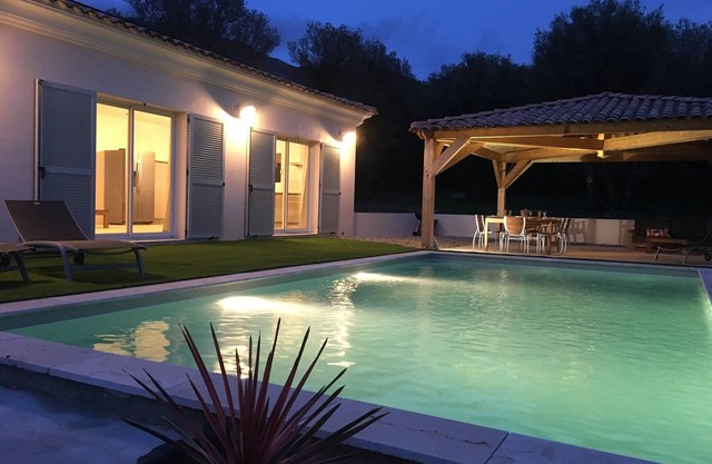 Domaine Vermentinu, confortable villa con piscina privada, 4 dormitorios.