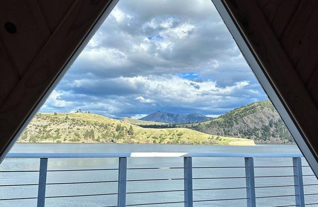 Dome Home on Holter Lake Unique Lakefront Home with Boat Access Only