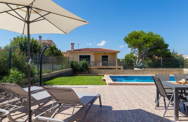 Dones Aigua - Precioso chalet con piscina y jardín en Sa Colonia de Sant Pere
