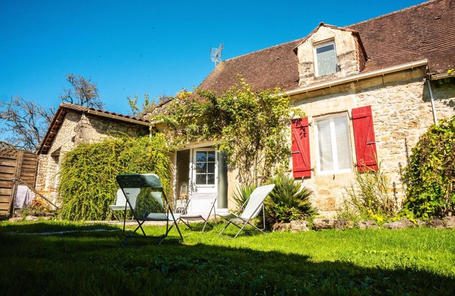 Dordogne - Bonita casa antigua para 8 con piscina