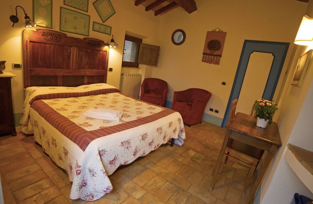 Una bonita habitación doble independiente