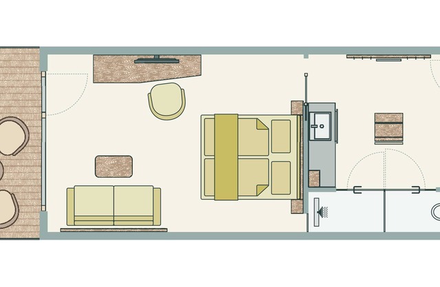 Double room - 34 m² - haldensee **** - Clear the stage for nature