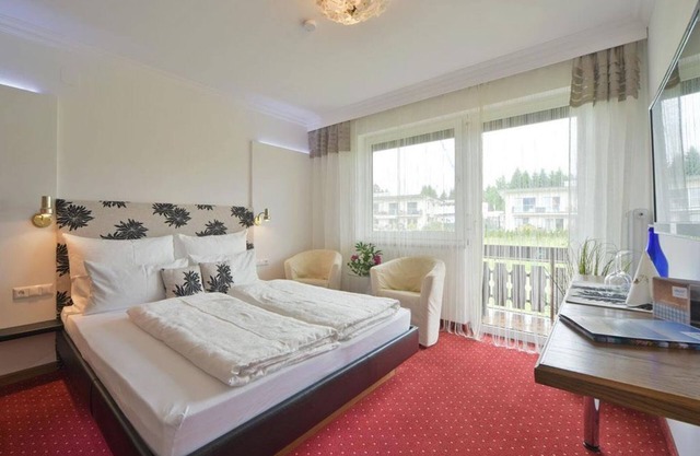 Double room balcony - Biohof Naturzeit Faaker See