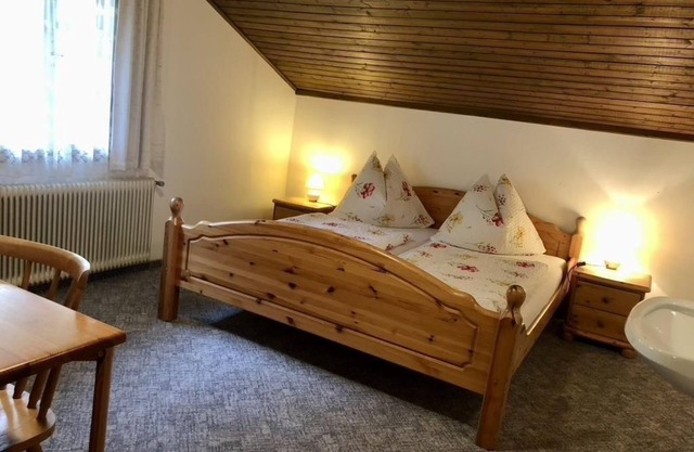 Double room, shower/toilet on the floor - Oberer Gollmitzer, Ferienhof