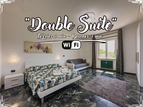 Double Suite - Ferries 7 Min - Beaches 3 Min