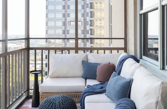 Downtown ATL Condo Balcony