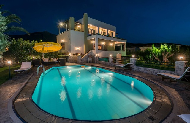 Dream Villa Enigma with 2 private pools & sea view