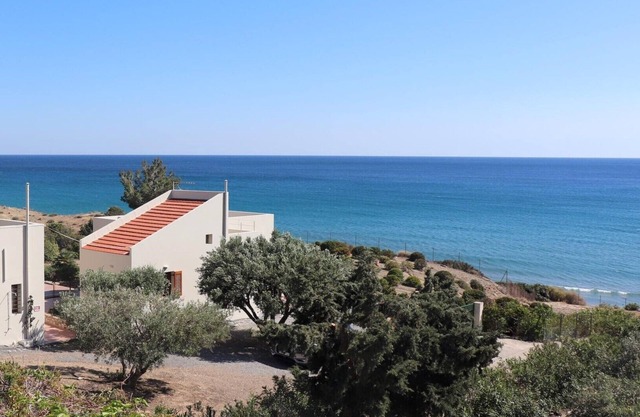 Fantásticas vistas del campo y el mar - Keratokampos Holiday House, Crete