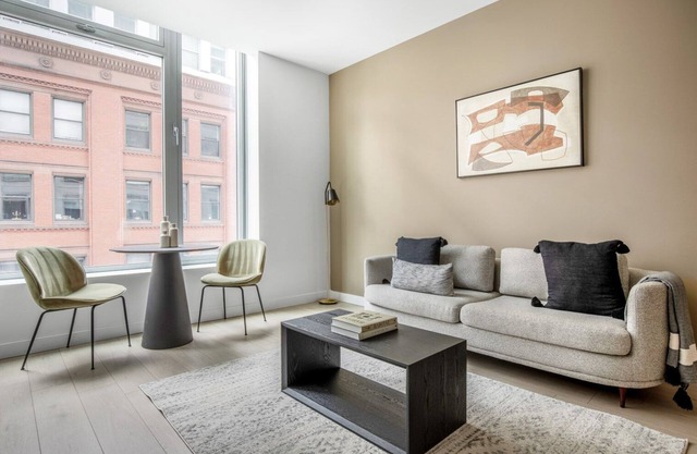 Dreamy Financial District 1BR w/ W/D & Gym, nr Greenway, by Blueground
