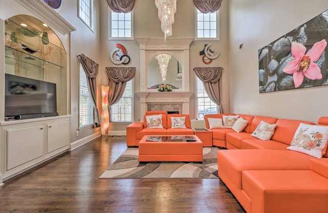 Duluth Home w / Patio amueblado-22 Mi a DT Atlanta