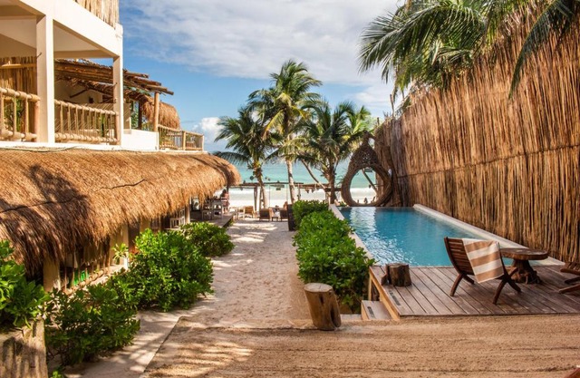 Dune Boutique Hotel located at the party zone