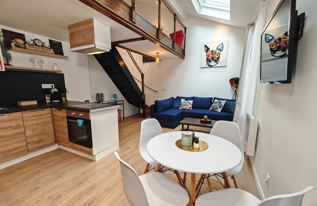Duplex à 2mn de Paris
