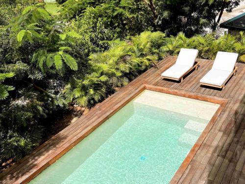 Duplex à Anse Marcel avec piscine privée, WiFi, air conditionné et service de conciergerie - FR-1-734-62