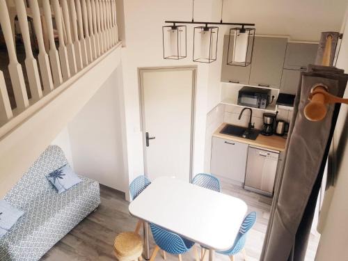 Duplex 4-6 pers - 33m2 - 180m de la plage