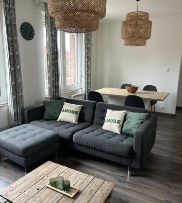 Duplex Lumineux 60m2 Dunkerque Centre, 2 min port