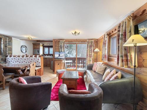 Duplex lumineux avec terrasse, piscine et spa à Méribel, accès direct aux pistes - FR-1-566-49