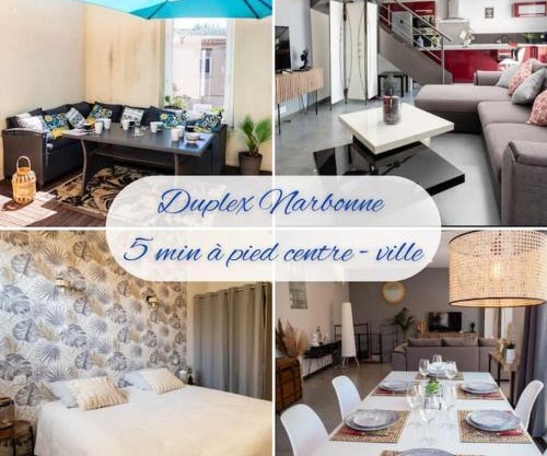 Duplex moderne centre Narbonne