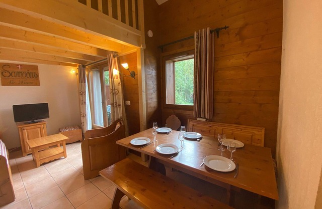 Dúplex con piscinas y parking cerca del centro de Samoëns