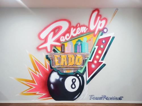 EaDo Townhome Pool Table By Convention & Stadiums