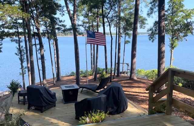 Eagles Point! Incredible Private Waterfront 3.5 acres. Long range water views!