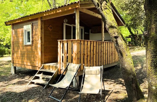 ECO Cabane 16m2 - 1 Schlafzimmer - ohne Toilette 4 Personen