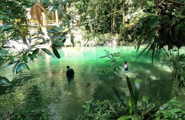 Cabaña Eco-Río Cristalino/Hamacas/Fogata