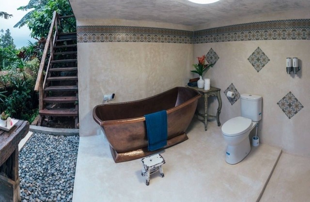 Cabaña abierta Eco Friendly de 1 HAB en Jatiluwih, sitio de la UNESCO