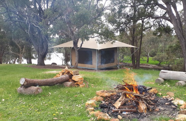 Glamping en el pintoresco río Blackwood
