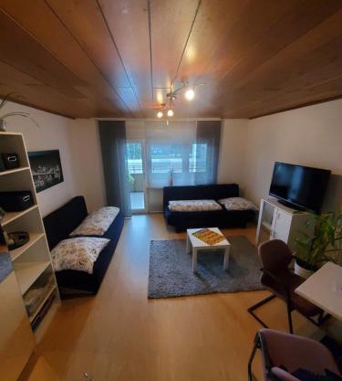 Einzimmerwohnungmit großem Balkon