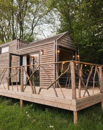 Ekko tiny house et sauna extérieur