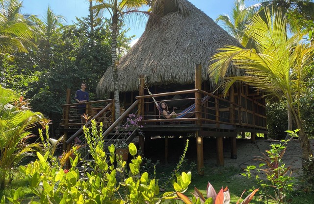 Cabaña El Icaco, playa privada