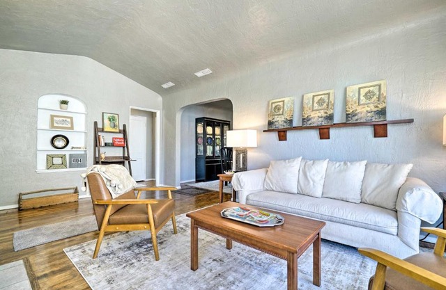 El Paso Home with Backyard and Outdoor Fireplace!
