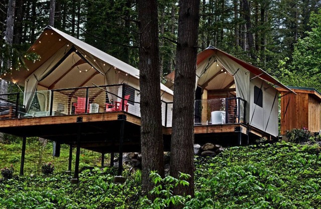 Elegance in the Wild | Glamping in Washington