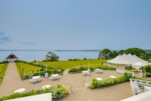 Elegant Oceanfront Maine Estate with Gazebo