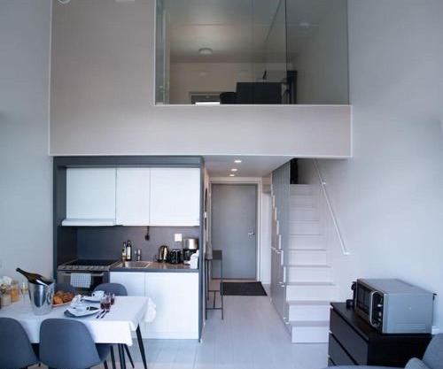 Elegant Penthouse Loft - Near the Airport