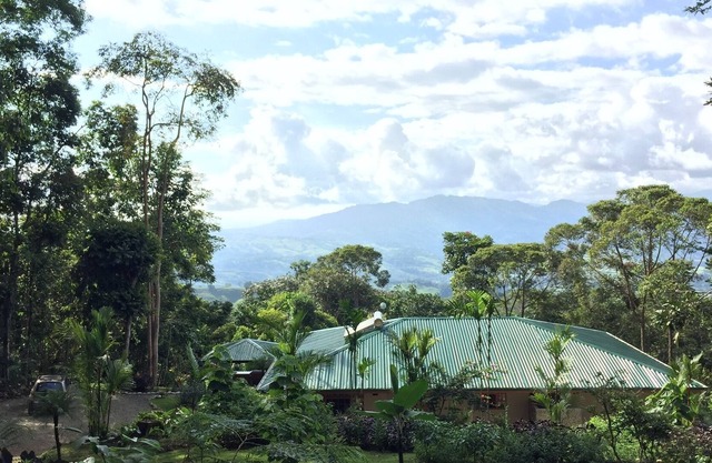 Elegante refugio en la selva tropical, con un montón de animales, hermosas vistas