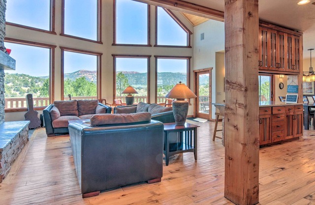Elegant Retreat w/ Stunning Views & Hot Tub!
