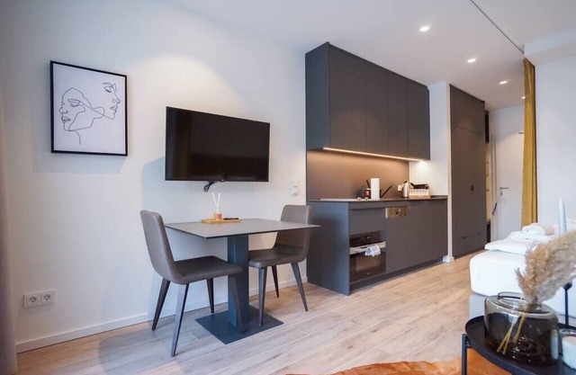 Elegant Studio with Balcony