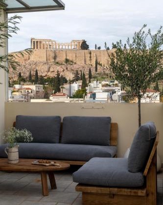 Elegant Skyline Penthouse Acropolis View 3BR 2BA
