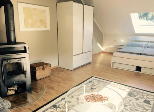 Elegante Ferienwohnung mit Kaminofen im Thüringer Wald