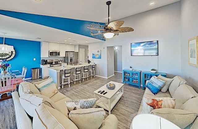 Elegantly Remodeled Canal-Front Getaway | Pools, Tennis, Dock | Mins to Beach