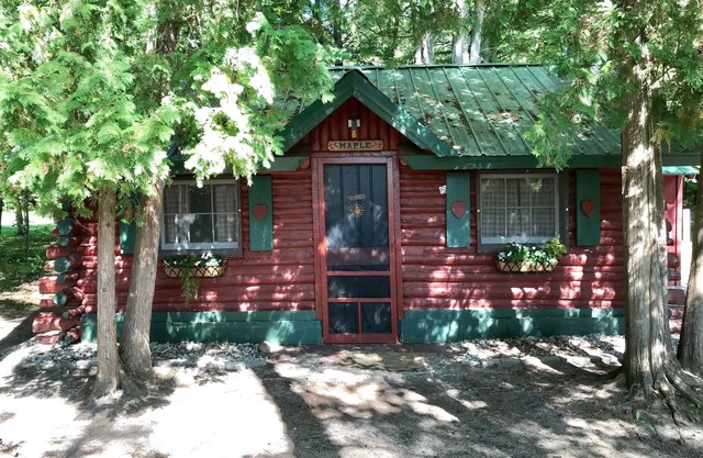 Ellis Lake Resort - Maple Log Cabin-Interlochen / Traverse City