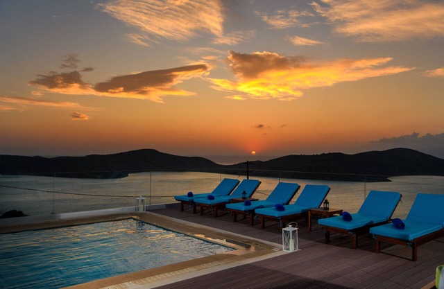 Elounda Panorama Villa, villa de lujo con impresionantes vistas de la bahía de Elounda para 10 personas